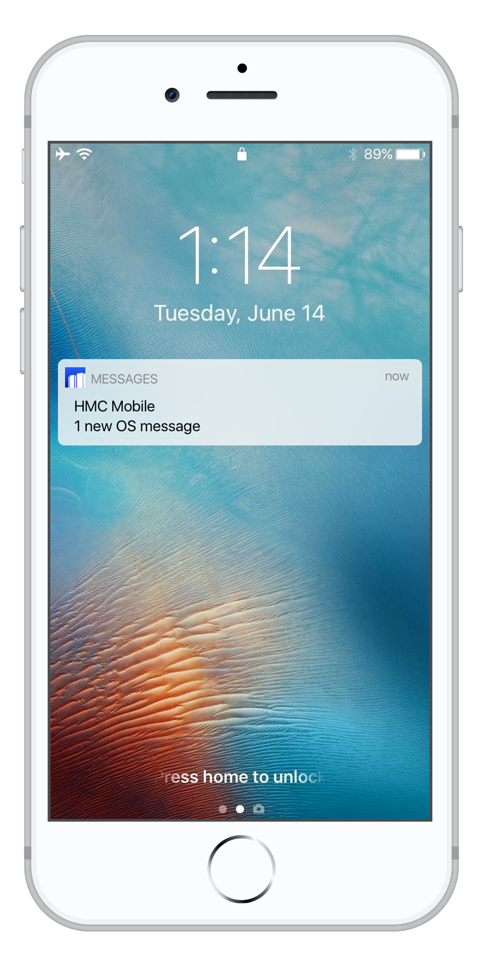 HMC Mobile notifications.
